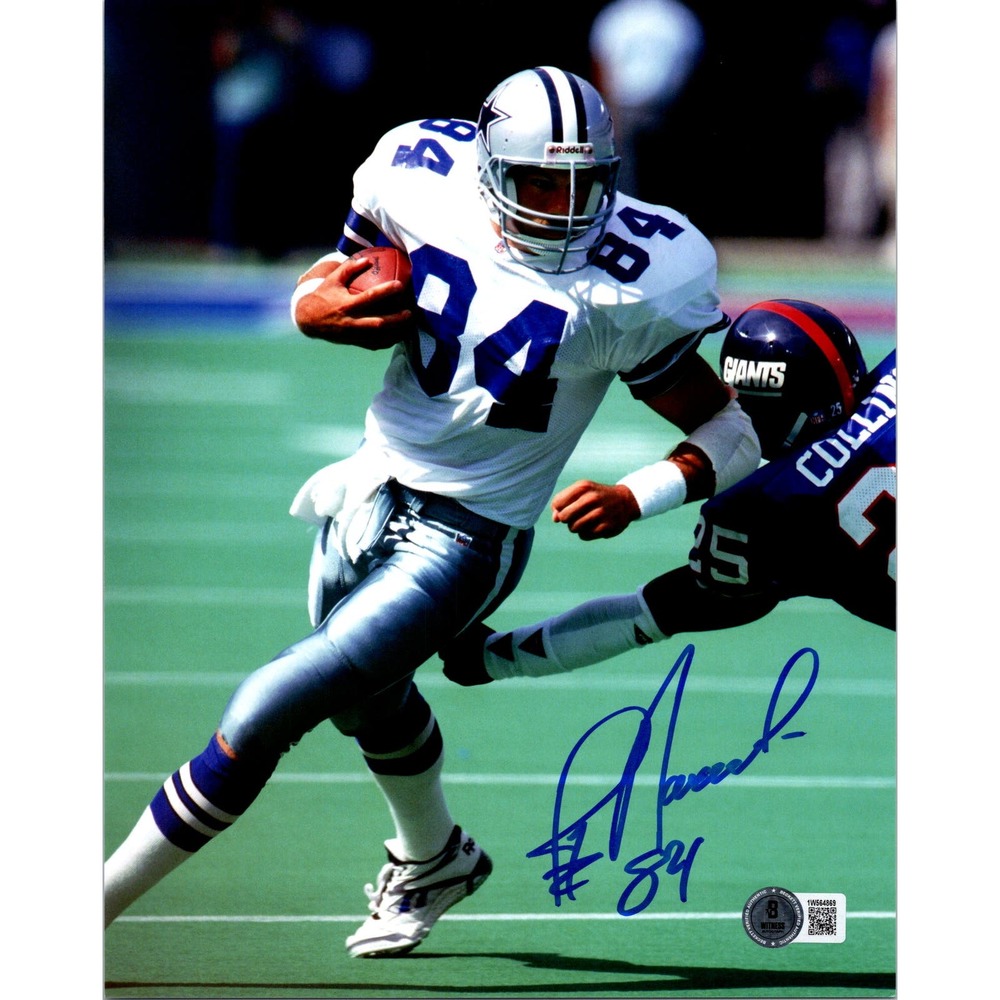 Jay Novacek Signed 8x10 Photo Dallas Cowboys BECKETT NFL Autographed b